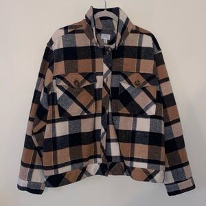 XXL Shacket Time and Tru Brand